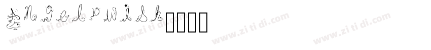 Angel wish字体转换